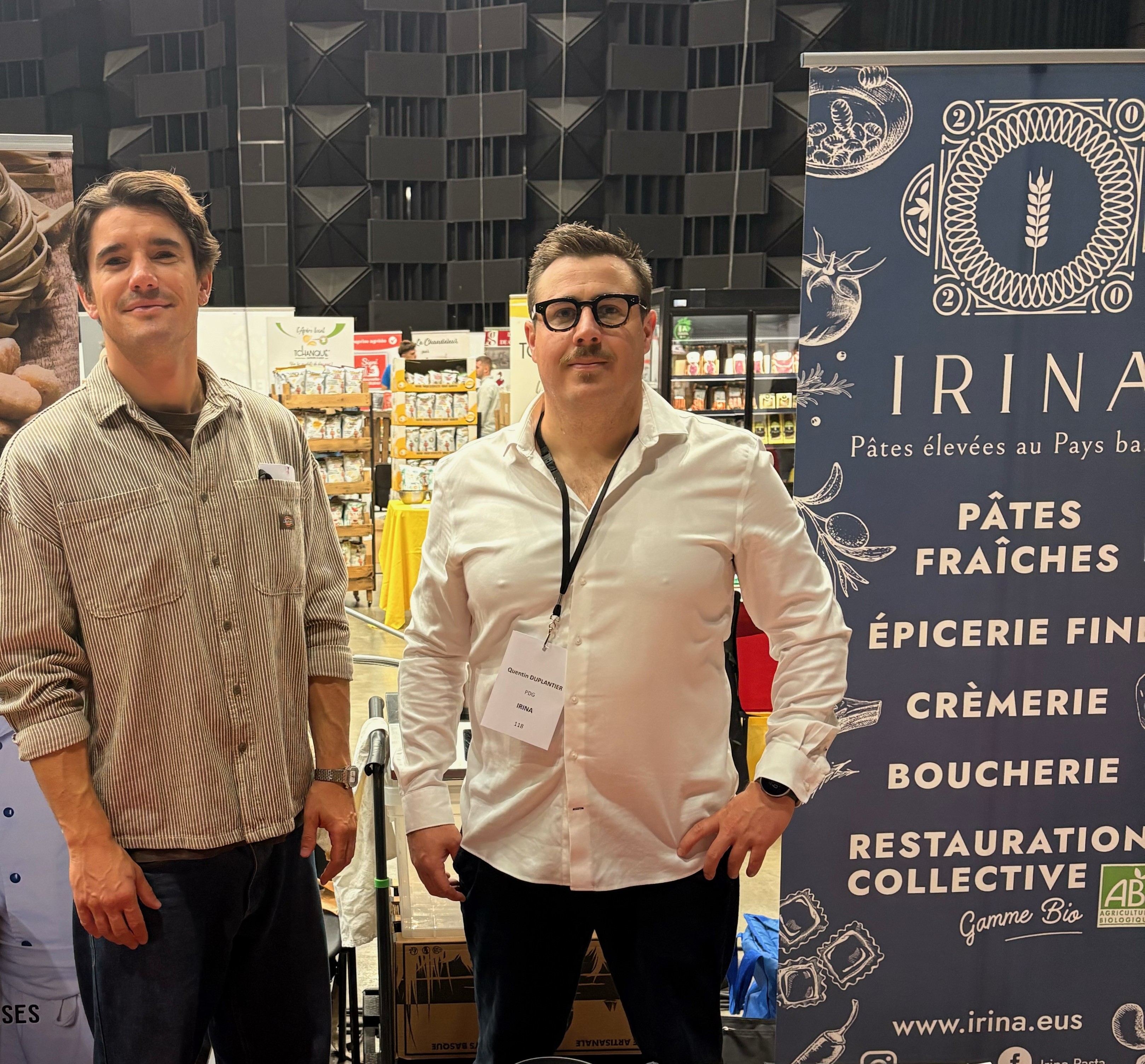 IRINA au salon multi-enseignes des produits régionaux de Nouvelle-Aquitaine